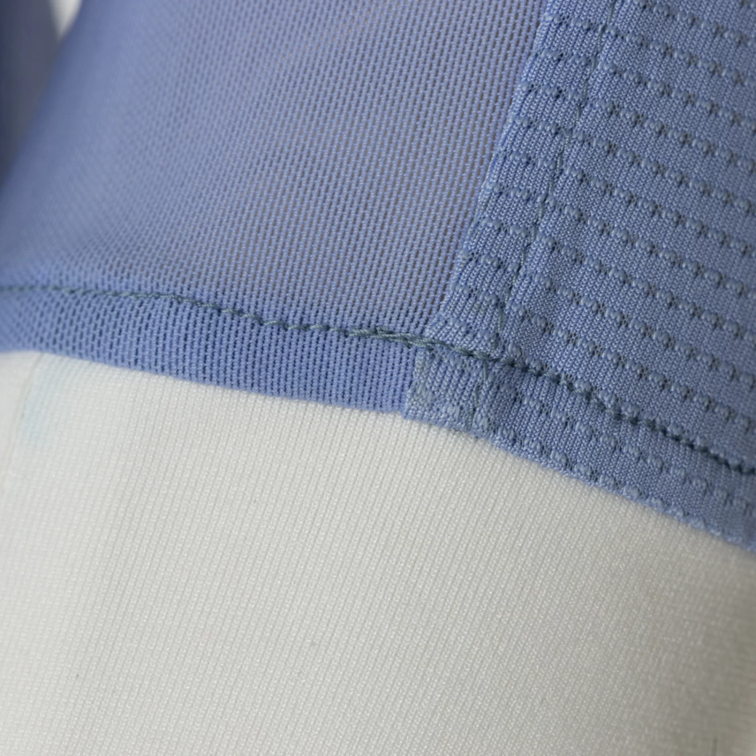 Equinavia Martha Womens Long Sleeved Show Shirt - Light Blue/White - Image 13