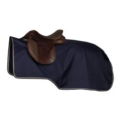 B Vertigo Lachlan 600D Riding Rug With Wool Lining - Dark Navy