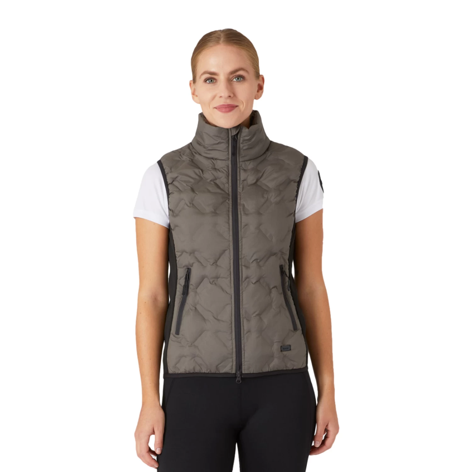 Horze Shelly Womens Vest - Morel Brown - Image 7