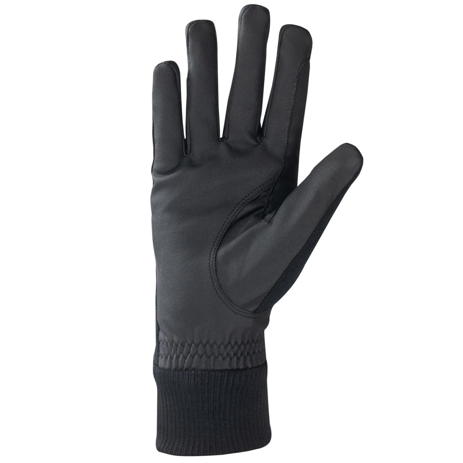 Horze Womens Winter Gloves - Cuff - Black - Image 4