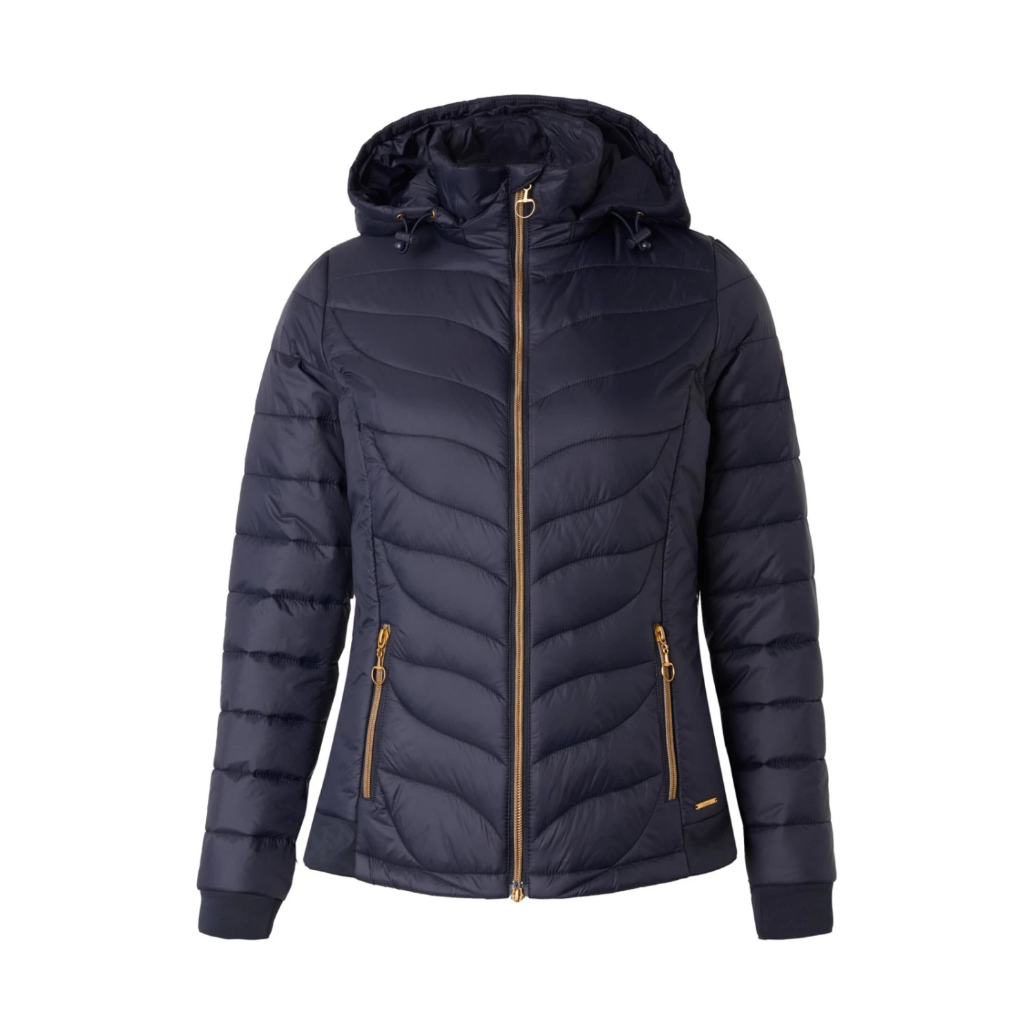Horze Shannon Womens Light Padded Jacket - Dark Navy