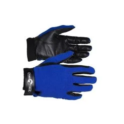 Finntack Summer Gloves - Leather/Textile - Blue