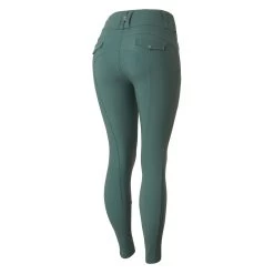 B Vertigo Enya Womens Knee Patch Breeches - Jungle Green