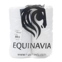 Equinavia Fleece Standing Wraps - Pair - White